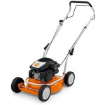 Tondeuse  gazon  essence stihl rm2r 139cc coupe 46 cm push mulching