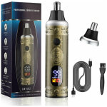 Tondeuse pour oreilles et nez rechargeable pour hommes. . debuns