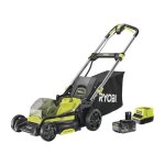 Ryobi - tondeuse poussée 18v brushless - coupe 40cm - 1 batterie 5, 0ah - 1 chargeur rapide - ry18lmx40c ... Ryobi - tondeuse poussée 18v brushless - coupe 40cm - 1 batterie 5, 0ah - 1 chargeur rapide - ry18lmx40c ...