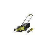 Ryobi - tondeuse pousse 36v -  coupe 40 cm - ramassage et mulching - 1 batterie lithium + 5, 0 ah et ...