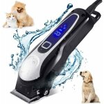 Tondeuse professionnelle pour chien, tondeuse �lectrique sans fil pour chien � poils longs, tondeuse ...