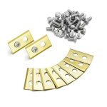 Tondeuse robot � 45 lames, lame en acier inoxydable durable compatible avec husqvarna et gardena, avec ...