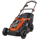 Tondeuse sans fil 38 cm 36 v - black + decker - avec 1 batterie 36v 2 ah - chargeur - clm3820l1 - qw