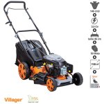 Tondeuse thermique mulching 146cc 4 en 1 coupe 46cm villager prime 4011t