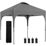 Tonnelle barnum automatique pop - up dim. 2, 53l x 2, 53l x 2, 68h m hauteur r�glable nombreux accessoires ...