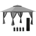 Tonnelle barnum de jardin pop - up pliant 3, 92l x 3, 92l x 2, 83h m sacs de lestage et transport inclus ...