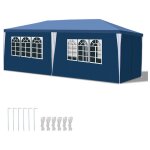 Tonnelle camping tente de rception avec panneaux latraux amovibles grandes fentres tente fte chapiteau ...