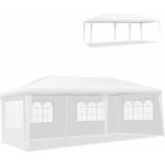 Relax4life - tonnelle de jardin avec 2 salles, 4 murs et fentre pour fte, mariage, tente extrieure ...