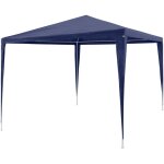 Vidaxl - tonnelle de jardin tente de rception chapiteau bleu 3x3m