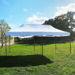 Terre jardin - tonnelle pliante 3 x 6 professionnelle - - blanc Terre jardin - tonnelle pliante 3 x 6 professionnelle - - blanc