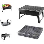 Toolbrothers - outdoor portable grill au charbon de bois pour le camping montage sans outils 43 x 29 ...