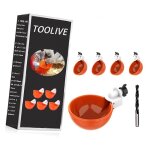 5 pcs, abreuvoir poules, abreuvoir automatique poule kit, abreuvoirs automatiques de poulet, convient ... 5 pcs, abreuvoir poules, abreuvoir automatique poule kit, abreuvoirs automatiques de poulet, convient ...