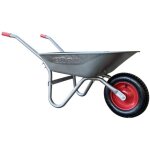 Brouette de jardin 85 litres, brouette jardin roue, chariot de transport, brouette de transport � pneus, ...