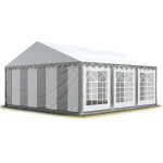 Carpasol - toolport 3x6 m tente de réception / barnum gris - blanc toile de haute qualité pvc 700 n economy ... Carpasol - toolport 3x6 m tente de réception / barnum gris - blanc toile de haute qualité pvc 700 n economy ...