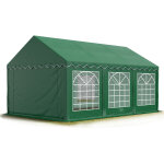 Carpasol - toolport 3x6 m tente de rception / barnum vert fonc toile de haute qualit pvc 700 n economy ...