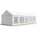Toolport - 5x10 m tente de rception / barnum blanc toile de haute qualit pvc 700 n economy