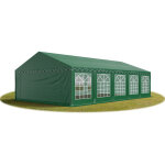 Toolport - 5x10 m tente de rception / barnum vert fonc toile de haute qualit pvc 700 n economy
