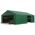 Carpasol - toolport tente de stockage 5x8 m abri bâche pvc 700 n imperméable vert foncé Carpasol - toolport tente de stockage 5x8 m abri bâche pvc 700 n imperméable vert foncé
