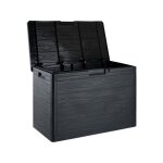 Toomax - coffre de jardin keter storer plus xl - r�sine - capacit� 1270l - noir et gris