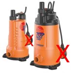 Pedrollo - top multi 2 - evo sg pompe d'vacuation sans flotteur eaux pluviales 0, 55kw arroser cuves ...