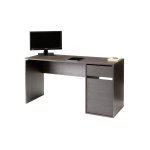 Topkit - bureau burgos 5214| grande table d'ordinateur | bureau avec tiroir et porte | weng