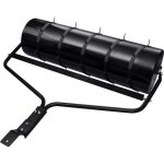 Torana - rouleau � gazon de et colliers d'a�rateur noir 63 l fer