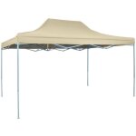 Torana - tente pliable 3 x 4, 5 m blanc cr�me