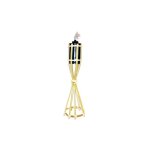 Torche haute en canne de bambou 35 cm pour table l - 04
