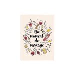 Torchon 48 x 72 cm - le partage multicolore winkler