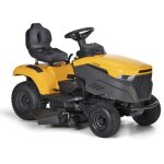 Stiga ? tracteur tondeuse � essence 432 cc ? transmission hydrostatique ? largeur de coupe 98 cm ? surface ...
