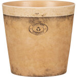 Toscana, pot de fleurs en c�ramique, couleur : toscana luminoso, 19 cm de diam�tre, 15. 2 cm de hauteur, ...