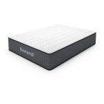 Toscohome - matelas fran�ais 140x190x25h cm � ressorts ensach�s et mousse � m�moire de forme - balto