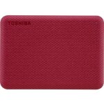 Toshiba - disque dur externe canvio advance - 1 to - rouge