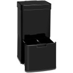 Klarstein - touchless black stainless steel poubelle avec capteur 72l noire Klarstein - touchless black stainless steel poubelle avec capteur 72l noire