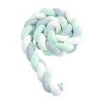 Tour de lit bébé - 3 tissage bébé coussin serpent tressé pare - choc velours protection lit bumper pépinière ... Tour de lit bébé - 3 tissage bébé coussin serpent tressé pare - choc velours protection lit bumper pépinière ...