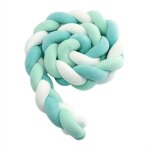 Tour de lit bébé - 3 tissage bébé coussin serpent tressé pare - choc velours protection lit bumper pépinière ... Tour de lit bébé - 3 tissage bébé coussin serpent tressé pare - choc velours protection lit bumper pépinière ...