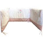 Tour de lit brod baleines multicolore 40x180 cm