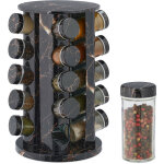 Tourniquet à épices avec 20 pots en verre, chacun étant doté d'un embout tamiseur, remplir, effet marbre, ... Tourniquet à épices avec 20 pots en verre, chacun étant doté d'un embout tamiseur, remplir, effet marbre, ...