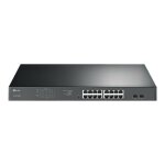 Tp - link - tplink jetstream tl - sg1218mpe tlsg1218mpe switch smart 16 x 10 100 1000 (poe + )