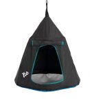 Tp toys - balanoire tente ovni noir h190 - 250 cm