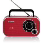 Roadstar - tra - 2235rd radio fm portable analogique, sur secteur / à piles, petite petit et léger rouge ... Roadstar - tra - 2235rd radio fm portable analogique, sur secteur / à piles, petite petit et léger rouge ...