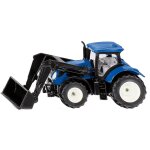 Tracteur jouet new holland avec chargeur 1:87 siku 1396