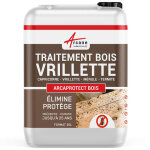 Traitement vrillette : bois, parquet meuble - 20 l - arcane industries Traitement vrillette : bois, parquet meuble - 20 l - arcane industries