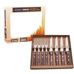 Jeu de couteaux et fourchettes tramontina gaucho - 8 pi�ces