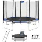 Trampoline rond Ø360cm avec filet, échelle, bâche et kit d'ancrage - ralli 360 - kangui Trampoline rond Ø360cm avec filet, échelle, bâche et kit d'ancrage - ralli 360 - kangui