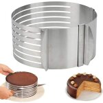 Trancheuse à gateau réglable 6 - 8 pouces coupe - anneau couche trancheuse à gateau mousse coupe gateau ... Trancheuse à gateau réglable 6 - 8 pouces coupe - anneau couche trancheuse à gateau mousse coupe gateau ...