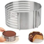 Trancheuse  gateau rglable 6 - 8 pouces coupe - anneau couche trancheuse  gateau mousse coupe gateau ...