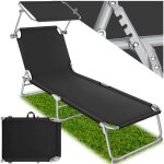 Tectake - transat en acier pliable résistant et anti - uv Tectake - transat en acier pliable résistant et anti - uv