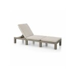Transat bain de soleil - allibert by keter - daytona - en rsine imitation rotin tress - coussin - dossier ...