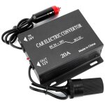 Jeffergarden - convertisseur de puissance, durable pour voiture pour taxi audio